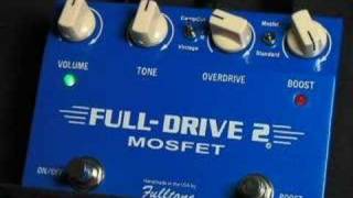 Fulltone Fulldrive 2 MOSFET   - Part 2 Stratocaster