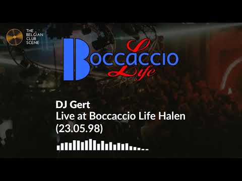DJ Gert - Live at Boccaccio Life Halen (23.05.98)