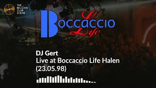 DJ Gert - Live at Boccaccio Life Halen (23.05.98)