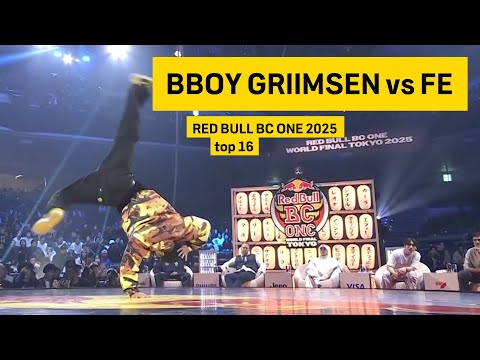 Bboy Griimsen vs FE | Top 16 | Red Bull BC One 2025