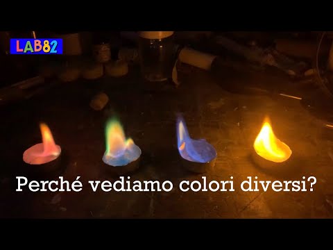 15 - Saggio alla fiamma e colori, perché sono così diversi?