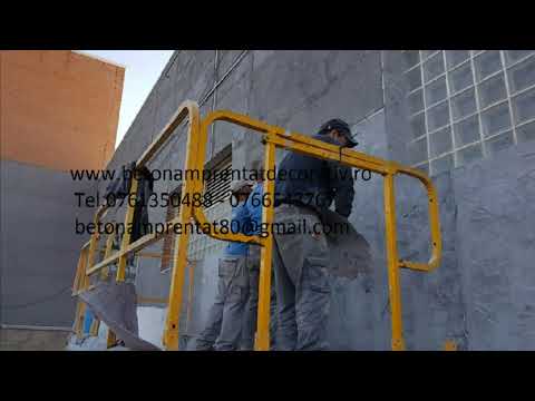 Beton Amprentat Gura Bordului -Hunedoara Tel.0761350488 -0766543767