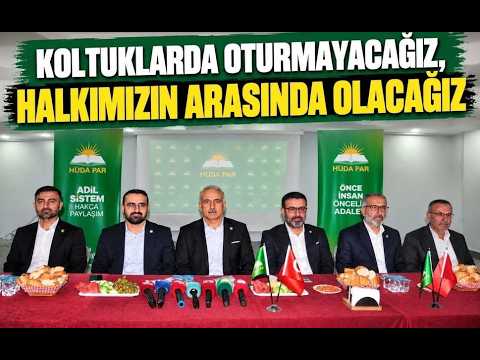 HÜDA PAR Batman İl Başkanı Basınla Kahvaltıda Bir Araya Geldi HÜDA PAR Batman İl Başkanı Mehmet Emin