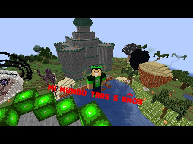 my 5 years survival world Minecraft Map