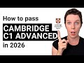 Pass Cambridge C1 Advanced CAE In 2026 Cambridge English Exam Tips