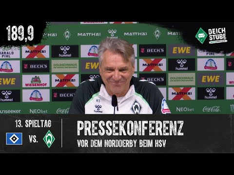 Vor NORDDERBY! Die Highlights der Werder-Pressekonferenz vor dem Spiel gegen den HSV!