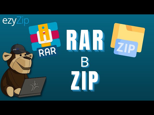 Как конвертировать RAR в ZIP онлайн!