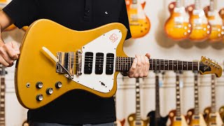 Video thumbnail for 1965 Gold Poly Mist Gibson Firebird III | CME Vintage Demo | Nathaniel Murphy by Chicago Music Exchange