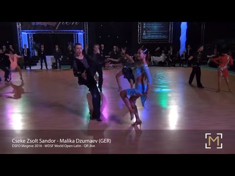 Cseke Zsolt Sandor - Malika Dzumaev | DSFO Megeve 2016 | WO LAT - QR Jive