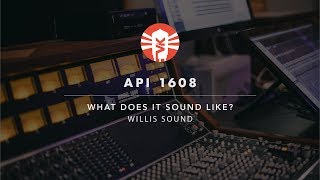 Video thumbnail for API 1608: What Does It Sound Like? by Vintage King