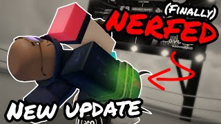 THEY FINALLY NERFED THIS! UNTITLED BOXING GAME NEW UPDATE