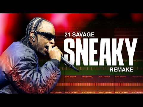 Making "Sneaky" by 21 Savage from scratch