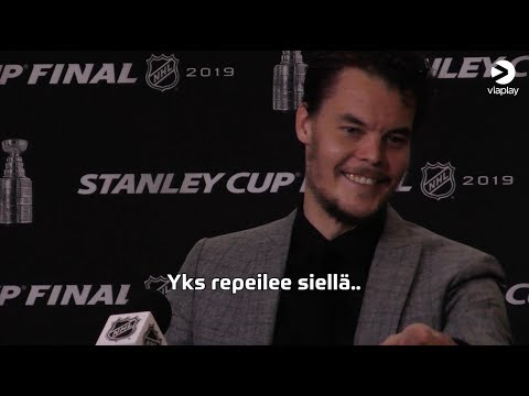 Antti Mäkinen iski jälleen NHL:n pressitilaisuudessa