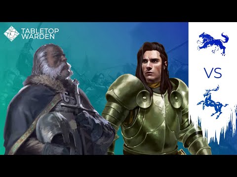 ASOIAF TMG Battle Report 08 - Stark (Rodrik) vs Baratheon (Renly) [Deutsch]