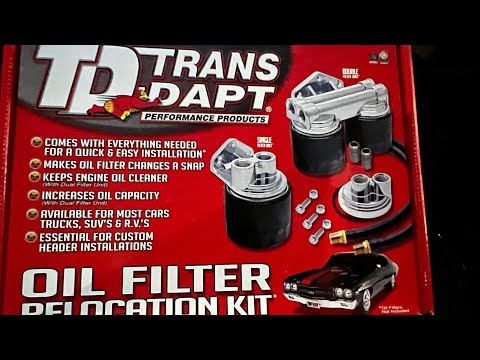 HOW TO INSTALL OIL FILTER RELOCATION KIT