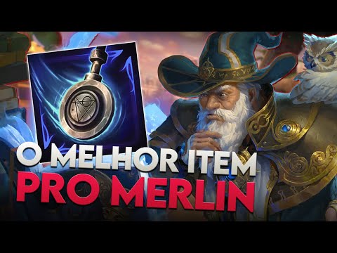 MERLIN MID, O MELHOR ITEM PRA ELE! - ⚡ Smite BR Master Ranked Conquista