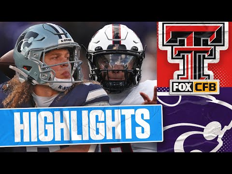 No. 13 Texas Tech Red Raiders vs. Kansas State Wildcats Highlights | FOX College Football