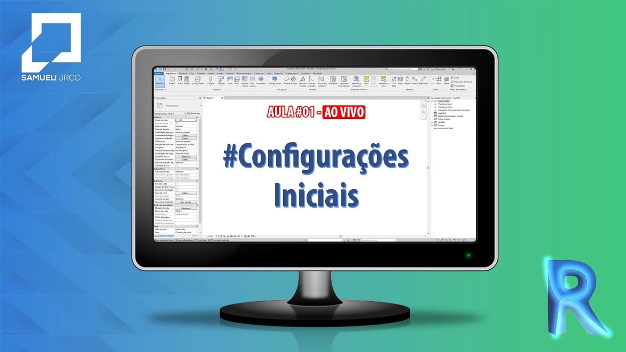 Aula #01 - Como Iniciar no Revit