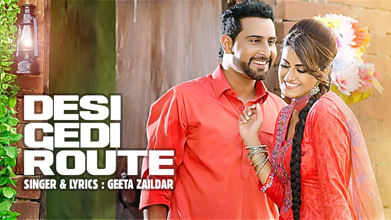 Desi Gedi Route (Title) Lyrics  | Desi Gedi Route | Geeta Zaildar | Geeta Zaildar | Western Penduz
