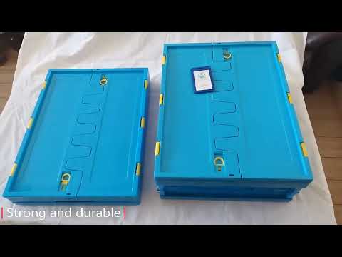 plastic folding crate