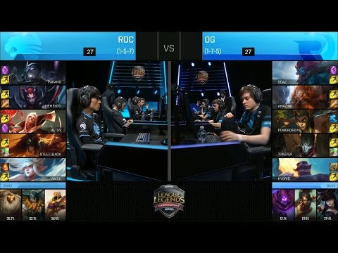 OG vs ROC Game 2 Highlights - ORIGEN vs ROCCAT EU LCS Week 7 Summer 2016