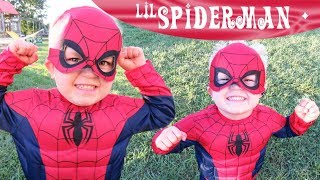 Spiderman Halloween Costume! Spidey to the Rescue! | Crazy8Family