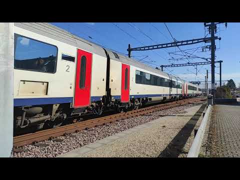 SNCB 1357 with its IC train to Brussels