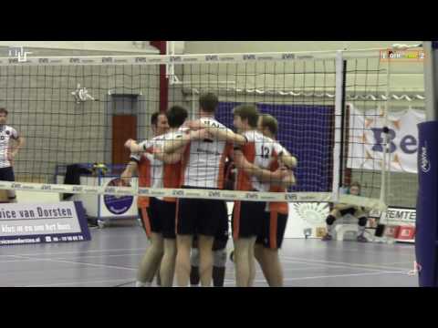 Volleybal Heren Topdivisie: De Witte Olhaco H1 - Zaanstad H1 [01-04-2017]