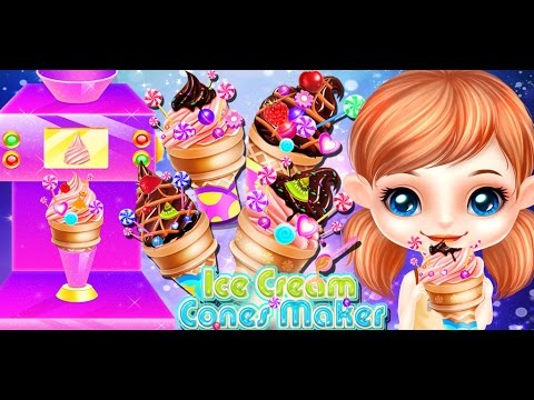 Ice Cream Cones Maker Video