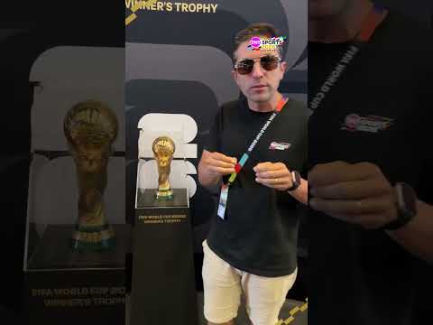SABIA DESSA CURIOSIDADE SOBRE A TAÇA DA COPA DO MUNDO? 👀👀 #shorts