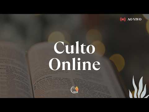 CULTO DE CELEBRAÇÃO  26/07/2026 | JOÃO PESSOA - PB