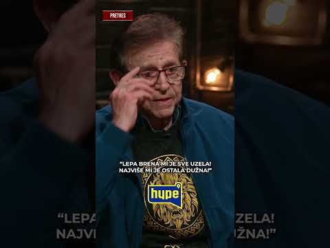 "Lepa Brena mi je sve uzela!" | PRETRES #hypetv #pretres #zahar