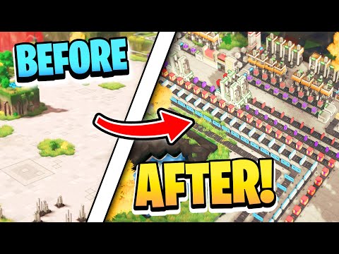 I Built An AUTOMATED BLOCK FACTORY That Creates ENTIRE BUILDINGS in Modulus