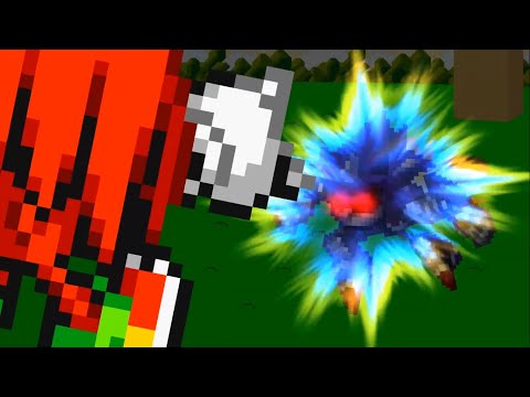 SUPER MARIO BROS DX - Mecha Sonic vs Knuckles  [4K60Fps]