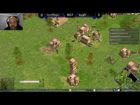 IamMagic vs Ayah - Age of Mythology: The Titans (Game 4)