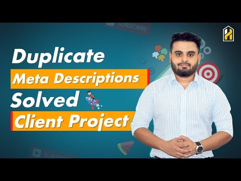 Duplicate Meta Descriptions Solve SEO Live Client Projects