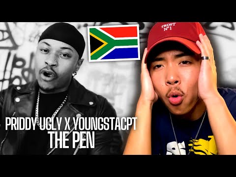 American Reacts To Priddy Ugly - The Pen (feat. YoungstaCPT) 🇿🇦 South African Rap Music Reaction