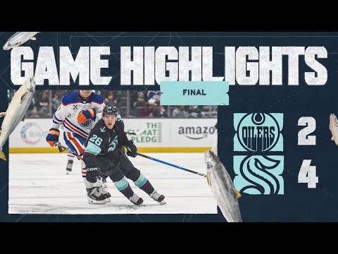 Seattle Kraken vs Edmonton Oilers | 10/01 Game Highlights
