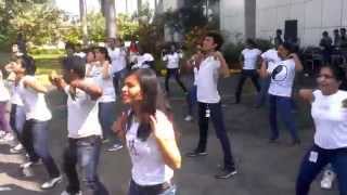 preview picture of video 'Qualcomm Bangalore: Flash mob on BDC 10th Anniversary.'