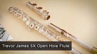 Trevor James 5X Open Hole Flute - Unboxing - Sound Test