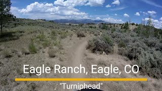 "Turniphead" trail ride south to north.