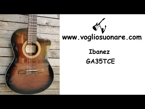 Демонстрация звучания классической гитары Ibanez GA35TCE