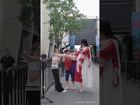 Beautiful Tallest Girl 😍🔥 | One Piece Boa Hancock Cosplay #shorts #cosplay