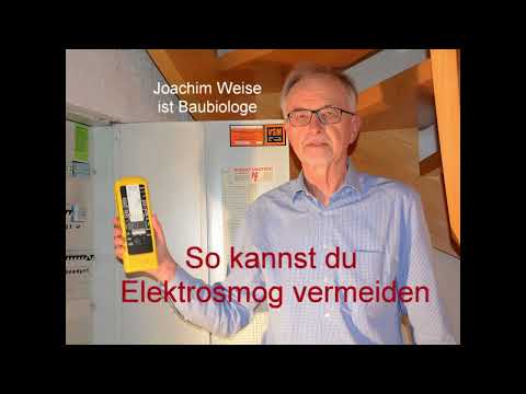 Elektrosmog auf dem Bett messen