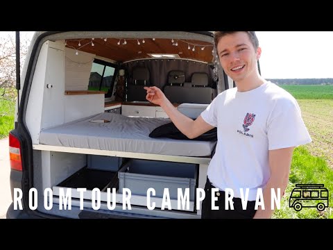 Room tour - Campervan presentation - VW T5