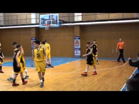 BK Snakes Ostrava U14 (31.1.2016) BK Snakes Ostrava - BC Vysočina 65:71