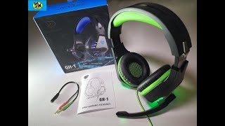 Pacrate Gaming Headset with Microphone for PC PS4 Headset Xbox One Headset