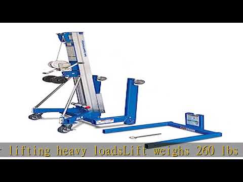 Genie Super Lift Advantage, SLA- 10, 1000 lbs Load Capacity, Lift Height 11’ 5.5”, Load & Transport
