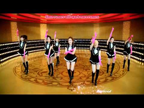 GIRLS` GENERATION 少女時代 PAPARAZZI Music Video Dance Edit 2 Karaoke+Eng Sub