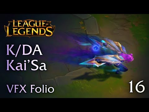 [VFX Folio] K/DA Kai'Sa